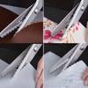 Serrated Edge Zig Zag Scissors Stainless Steel Sewing Shears Pinking Shears  Fabric Cutting