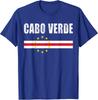 Flagge von Kap Verde, Kapverdisch, Stolzes Cabo Verde T-Shirt
