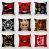 Pillow Anime Pillow Sofa Bed Head Pillow Cover Cushion Cover 45x45 Cm Fashion LOGO Skateboard S-Spitfire
