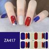 ZA Skin Brightening Waterproof No-Cure Full Cover Gel Nail Wraps, Luxury Minimalist Nail Stickers, Nail Patch Films