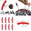 Y4UA Upgrades Car & Motorcycle Wheel Rims Protectors Easy Install Tire Accessories