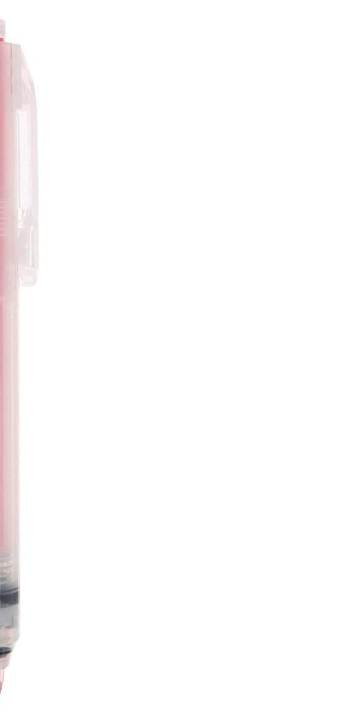 MUJI Polypropylene Retractable Highlighter Pink NBC45A8A Pen,