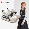 ABC Kids Spring 2026 Girls' Soft Sole Sports Shoes - Breathable Mesh Casual Sneakers for Children.