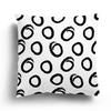 Nordic Autumn Black and White Simple Printed Sofa Cushion Cover Pillowcase Home Party Car Bedding
