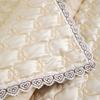 High End Embroidered Lace Sofa Mat Seasonal Universal Minimalist Fabric Cushion Soft Comfortable Thick Anti Slip Couch Cover