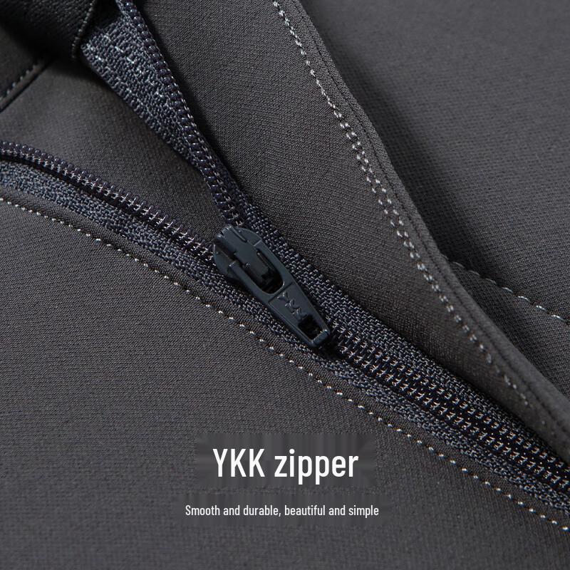 Hodo Men's Plush-Lined Easy-Care Casual Business Trousers