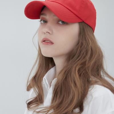 BLACK Dark Logo Ball Cap 001 Red
