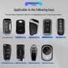 Chery Car Key Cover: Fits Tiggo, EQ1, QQ Ice Cream, Arrizo E - Small, Secure Metal Shell with Hanging Buckle