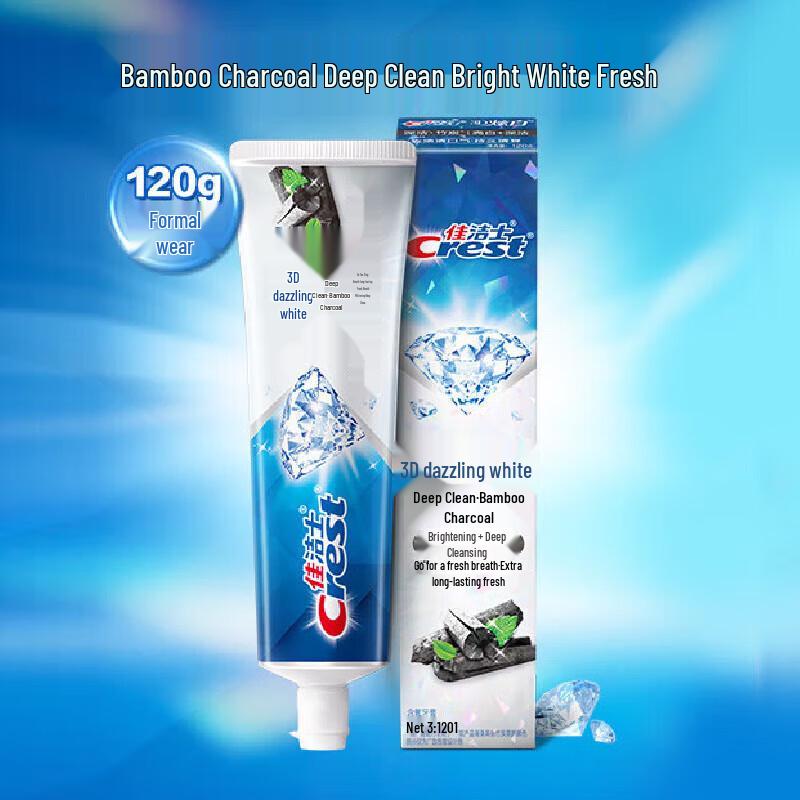 

Crest 3D White Micro Charcoal Toothpaste