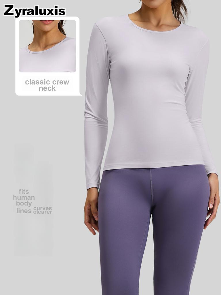 Autumn Slim Fit Bare Feel Sports Yoga Long Sleeve Pilates Fitness Top