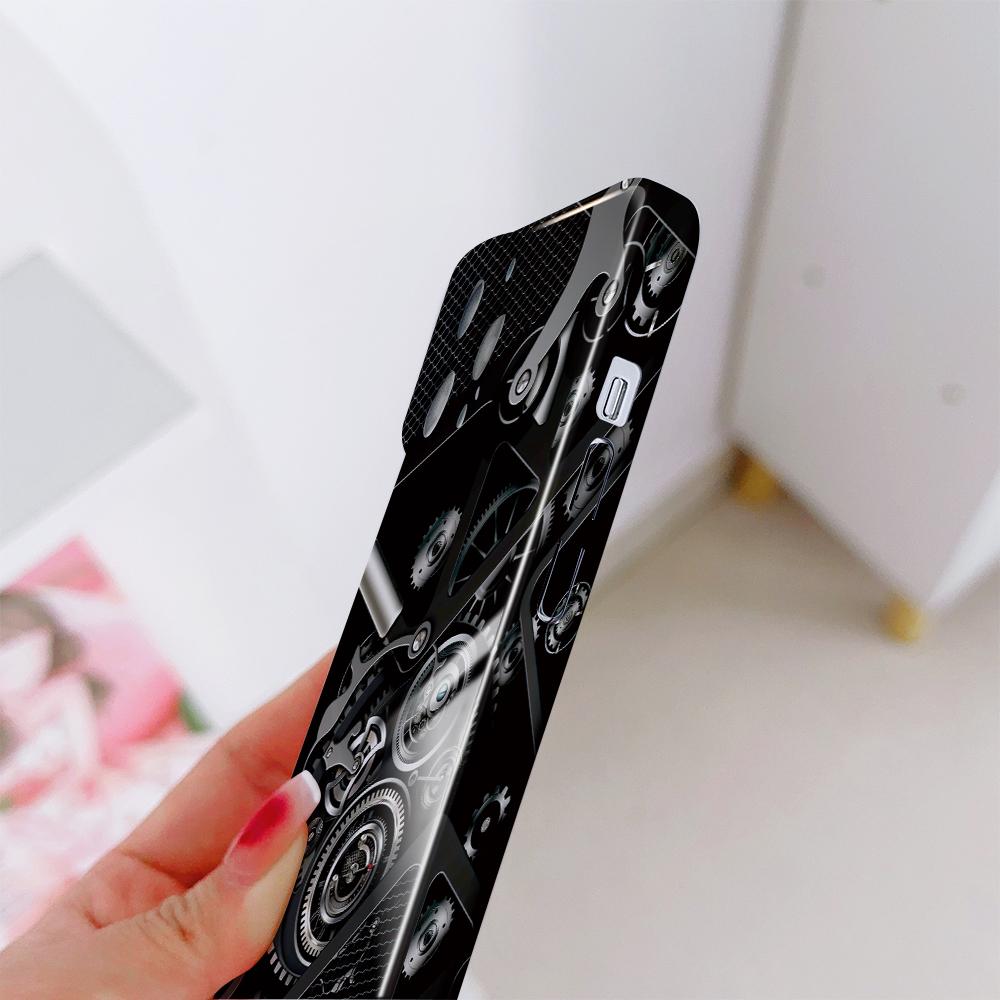 All-inclusive Film Phone Case Cartoon Fashion Design Hard Shell Full Cover Camera Protection Case for Samsung Xiaomi Poco Redmi Infinix Tecno