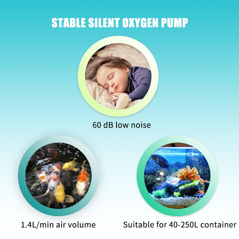 Solar Oxygen Pump Fish Tank Oxygenator Aquarium Oxygen Aerator Pond Aerator