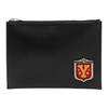 New SAINT LAURENT Leather Tablet Bag Clutch Regular Men's Black 397295-BXRA6-1083