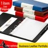 Transparent A4 Ring Binder: Black, Punchable, Photo Album, Contract Archive Folder