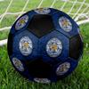 SIZE 5 Leicester City FC Soccer Ball Colorful All Ages Machine Stitched PVC Competition Ready Durable High-Bounce