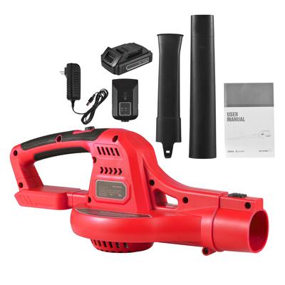20V Cordless Electric Leaf Blower 2-Speed Control 60MPH 130MPH Portable Handheld Power Leaf Blower