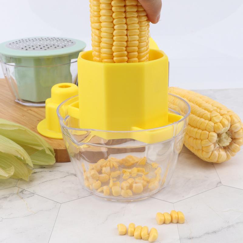 Multi Functional Corn Peeler Stainless Steel Easy To Use Thick Durable High-quality Material Kitchen Tool Grinding Ginger/Garlic
