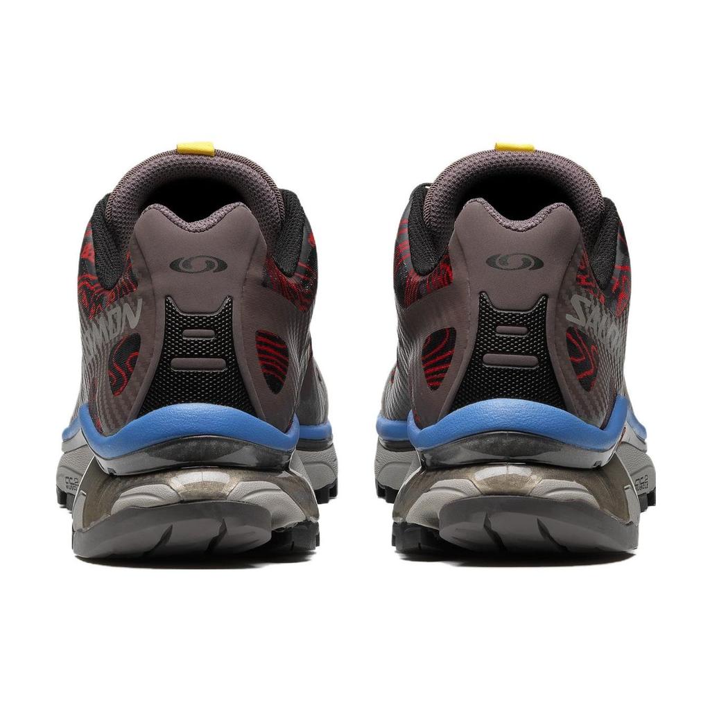 SALOMON Xt-4 Topography Pack Non-Slip Low-Top Outdoor Functional Shoes Unisex Shoes Brown Red 473155