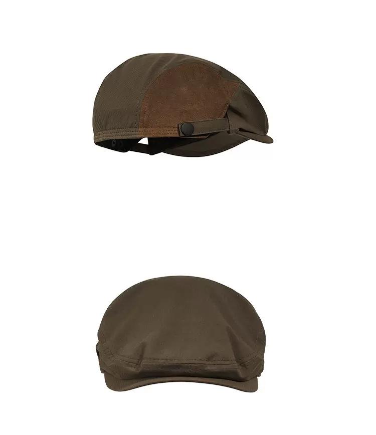 Girls' Summer Retro Japanese Style Hippopotamus Beret - Lightweight Kids' Sun Protection Hat
