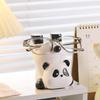Sunglasses Storage Rack with Cute Panda Design Stand Weighted Base Glass Organizer for Desk Table Countertop