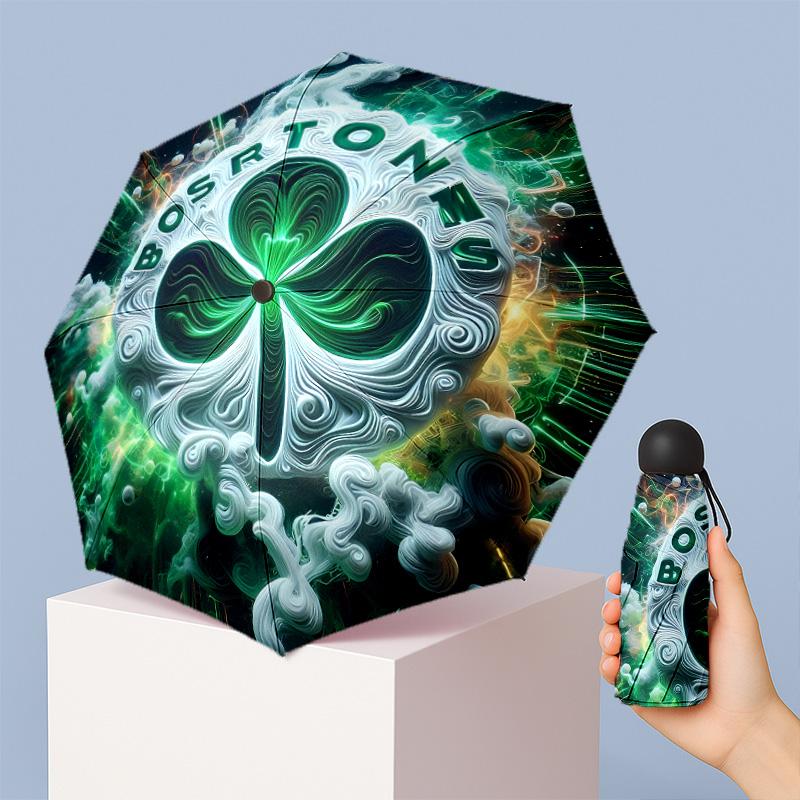 Boston Celtics (1) Outdoor Umbrella Perfect for Beach Trips Travel Adventures and All Season Outdoor Activities