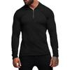 Do The Work Dropship Herbst-Männer, trendiges, personalisiertes Reißverschluss-Revers, einfarbige Arbeitskleidung, einfaches und vielseitiges Freizeit-Poloshirt