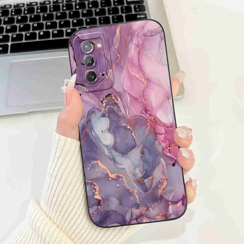 For Samsung Galaxy Note20 4G Case SM-N980F Popular Love Soft Silicone Cover For Samsung Note20 5G 6.7" Cute Butterfly Bumper