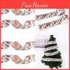 Unique Christmas Ribbon Cozy Fabric Ideal For Festive Holiday Tree And Gift Decor