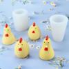 Chicken Gift Ornaments 3D Soap Mould DIY Candle Epoxy Mold Handmade Mold