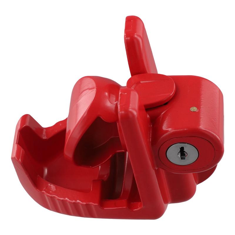 Connector Trailer Lock Heavy Duty Hitch Lock Tractor Hook Lock Caravan Joint Hitch Lock Hitch Anti-Theft Lock