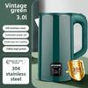 Stainless Steel Half-Sphere 3L Electric Water Kettle Home Use Insulated Direct Live Broadcast Water Boiler One-Piece Free Shippi