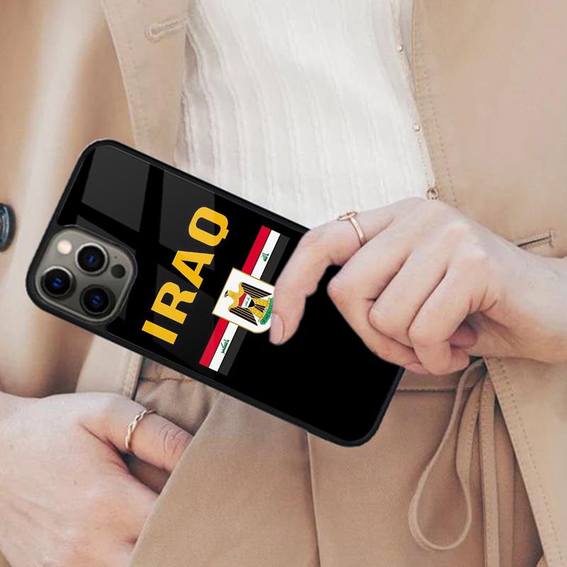 Nation Iraq Flag Magnetic Phone Case For APPLE iPhone 17 Air 16 14 13 12 Pro Max 15 Plus Wireless Charge With MagSafe Cover