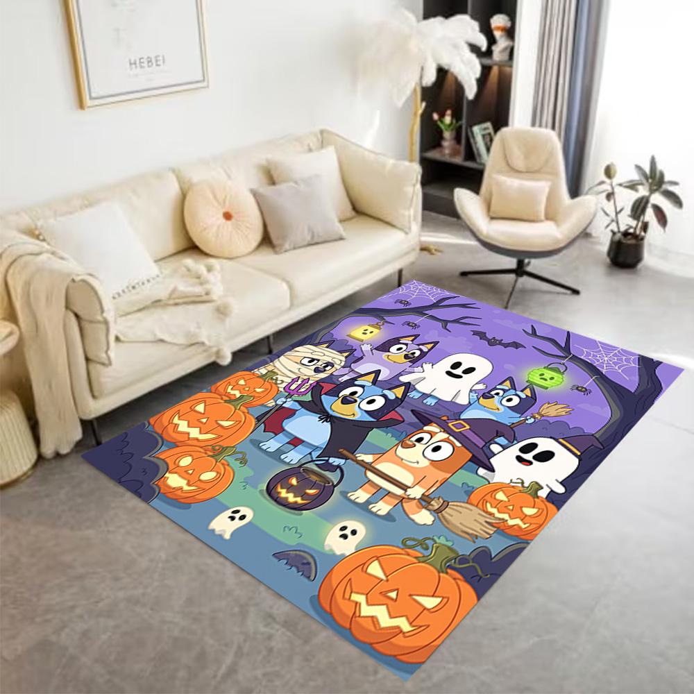 Halloween Fun Parade Carpet Perfect for Balcony Entryway Game Room Foyer Anti-slip Rug Anime Office Decor Perfect Gift for Women/Men