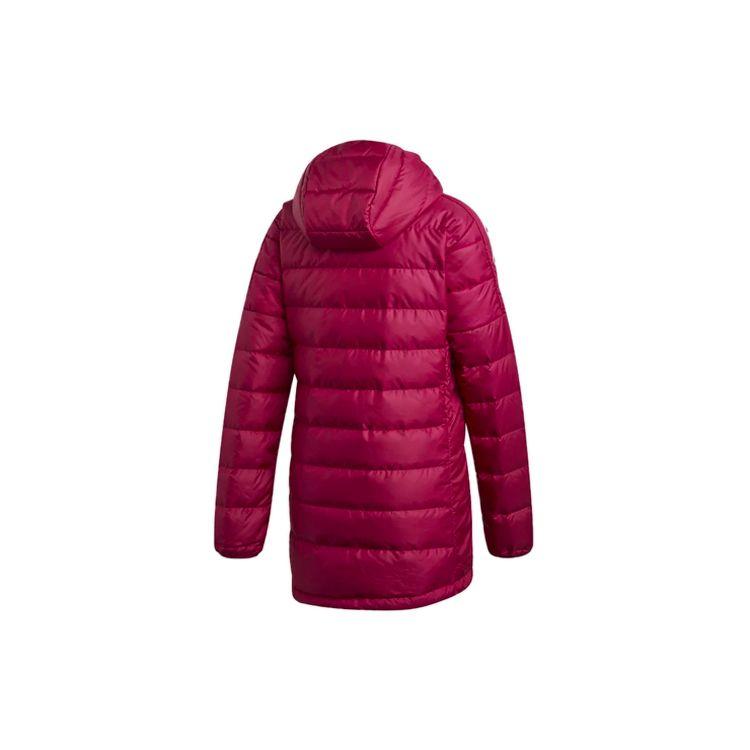 adidas Casual Outdoor Hooded Down Jacket Women Outerwear Red GH4592
