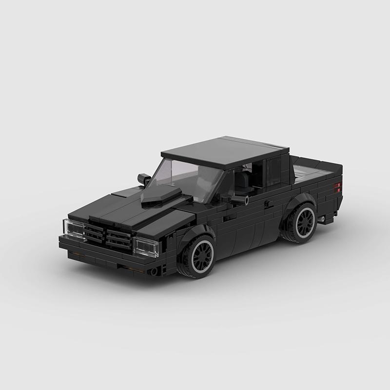 City Cars Sports Racing Classic Vehicle Racer Moc Need For Speed Regal Grand National Building Blocks Toys Kids