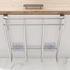 Qiwei 304 Stainless Steel Chopping Board & Pot Lid Storage Rack