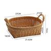 Homeglen Japanese-Style Rattan Snack Basket