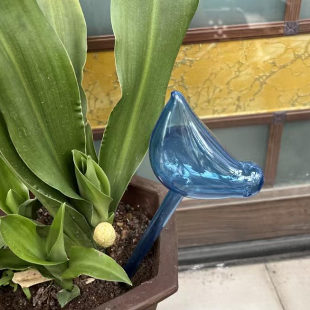 PVC Plastic Bird Plant Watering Globe Dispenser for Indoor Plant Flower Outdoor Houseplant Watering Bulb Dripper
