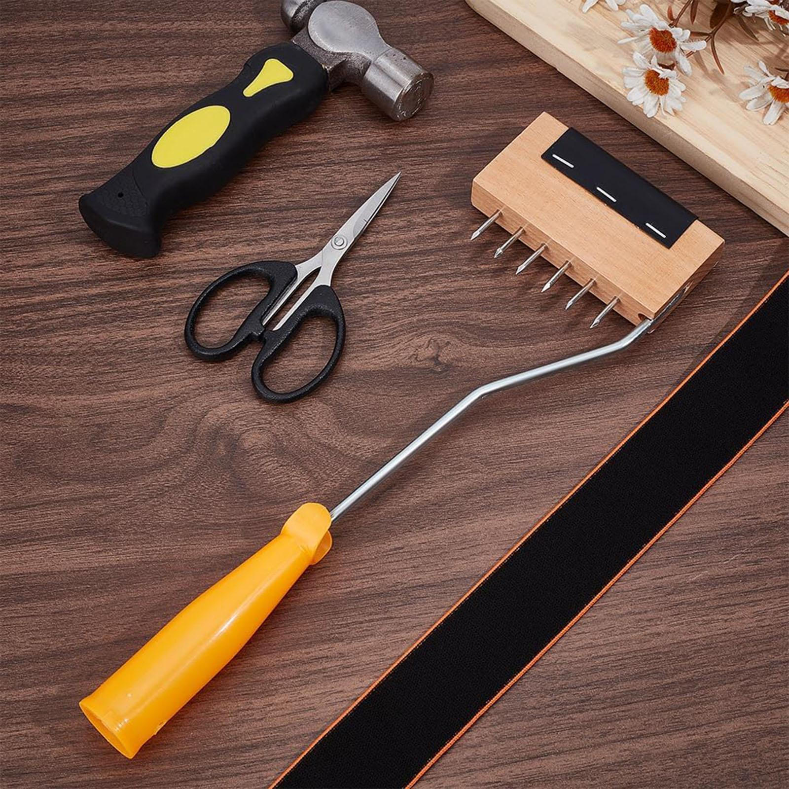 Растяжитель ремней Инструмент для обивки , Инструмент для натяжения, с металлическими штифтами/резиновой прокладкой