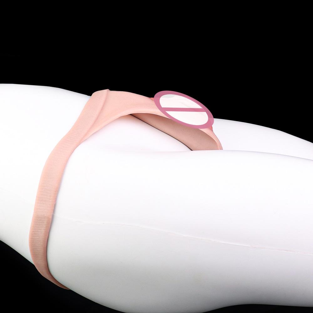 Silicone Wearable Panties with Insertable Vagina for Crossdressing and Couples Play