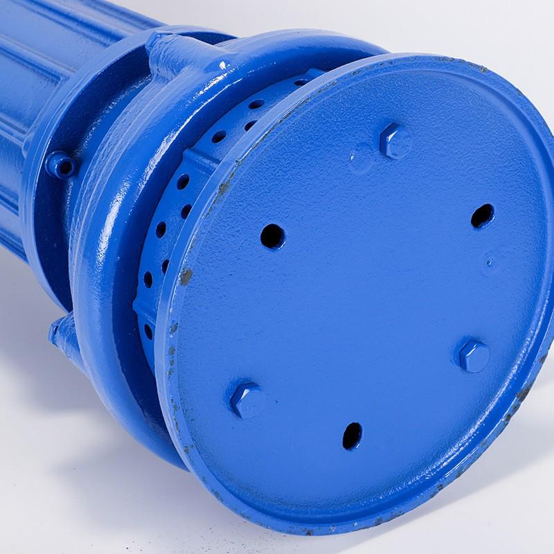 WQX High Head Submersible Pump with Pure Copper Motor, Corrosion-Resistant Cast Iron, and Non-Clogging Drainage.