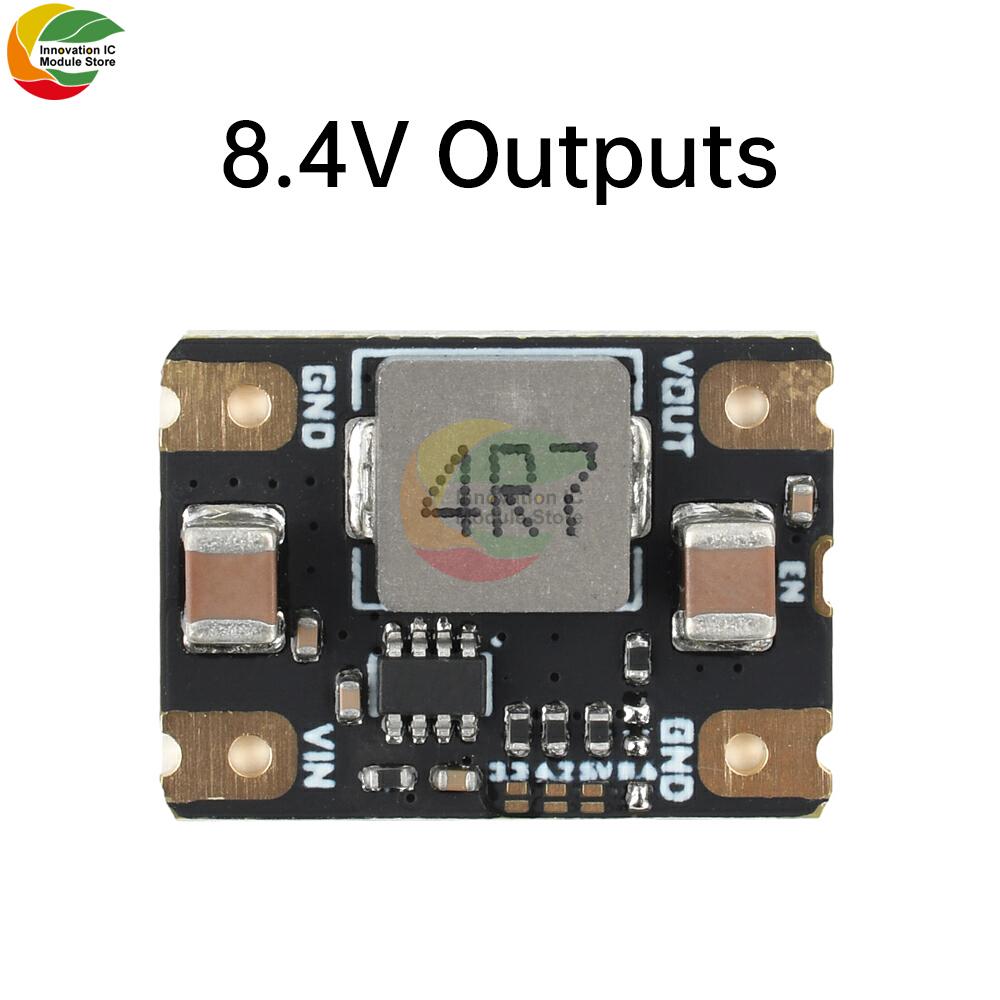 DC-DC Step-down Power Supply Module Input DC 6.5-16V to DC 3.3V/4.2V/5V/8.4V Fixed Output Voltage Regulator Module