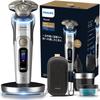 On I9000 Prestige Ultra Electric Shaver with Cleaning Electric Shaver Rotary Chrome [Gentle Skin] System, Men's (72 Blades, Type), XP9404/36
