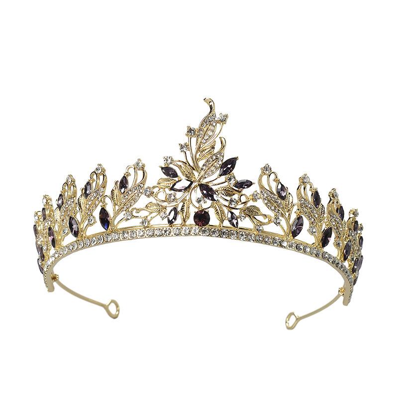 

Корона корейская невеста западная свадьба ретро свадебные аксессуары для волос сплав