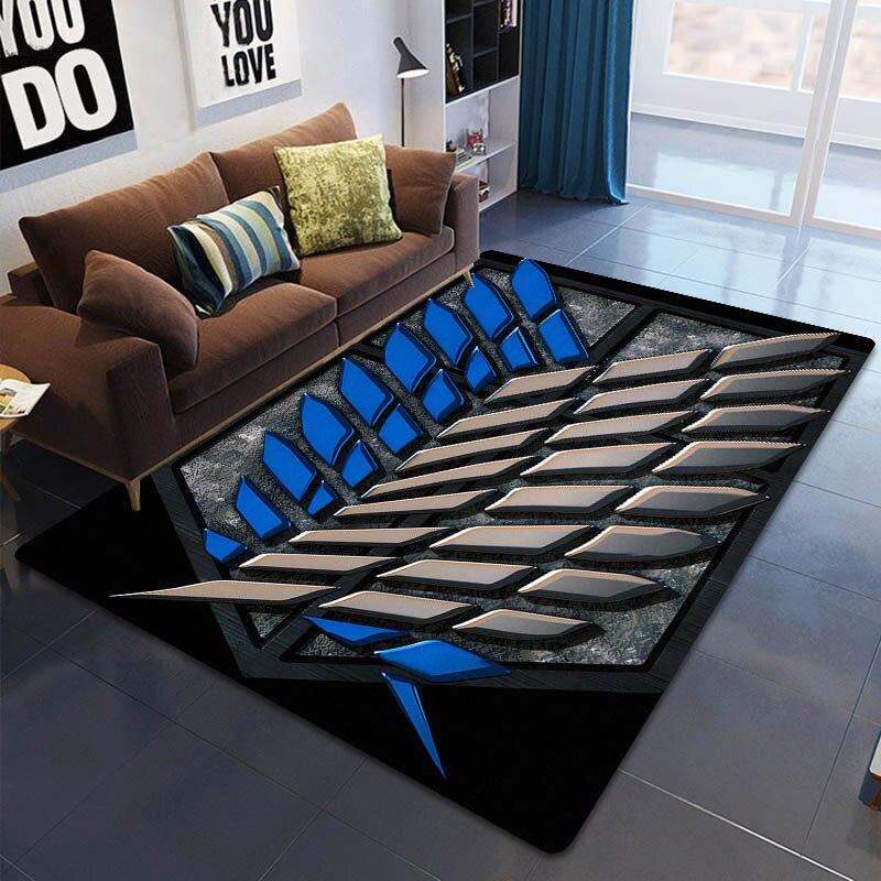 Atak na tytana skrzydła wolności dywan z kreskówek dywan dla dzieci salon sypialnia piękny dywan antypoślizgowa wycieraczka do butów