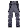 Youth Snowboard Double-layer Waterproof Windproof Warm Ski Pants