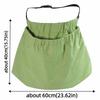 Adjustable Garden Harvest Apron Wide Opening Egg Collecting Pouch Vegetable Storage Bags  Herbs