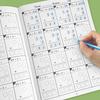 1 Stück Divisions-Mathe-Übungsblatt Testheft 2-stellige Multiplikation Mathe-Arbeitsbuch Klassen für Grundschule Arithmetik