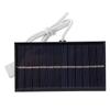 1W 6V Solar Charger Panel Portable DIY Solar Charger Board Solar Cell for Mobile Phone Home Lighting