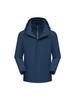 Unisex 3-in-1 Winter Ski Jacket - Fleece-Lined, Waterproof, Windproof, with Hood
